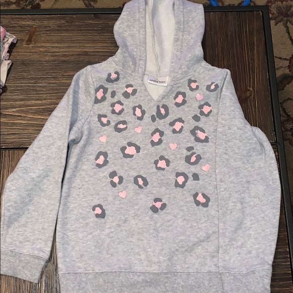 Girl’s Leopard Print Hoodie - Picture 1 of 3